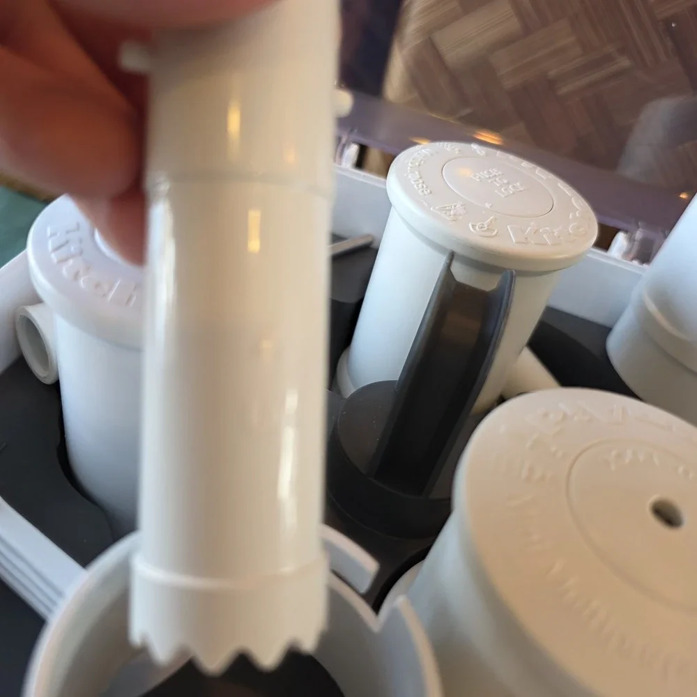 Kitchen Aid KFP1344ESO Food Processor Blades Discs Adapters Attachments‎ Storage